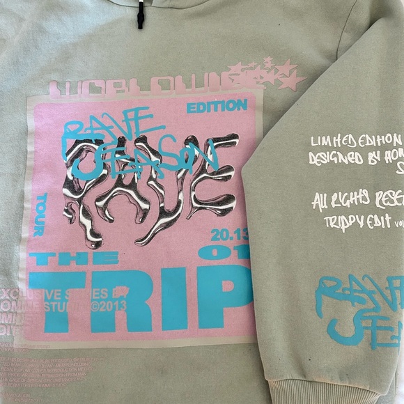 Puff print hoodie - Picture 2 of 3